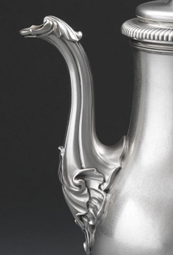 Benjamin Godfrey - A George II Silver Coffee Pot | MasterArt